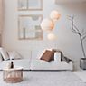 Graypants Scraplights Moon Suspension naturel - ø61 cm - produit en situation