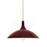 Gubi 1965 Lampada a sospensione rosso opaco