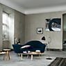 Gubi BL3 Floor Lamp black/white - ø21 cm application picture