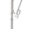 Gubi BL3 Floor Lamp black/white - ø21 cm - This hinge may be moved forwards and backwards along the frame so that a high level of flexibility is ensured.