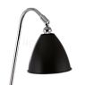 Gubi BL6 Lampada da parete ottone/nero - Il paralume, realizzato in alluminio verniciato a polvere, è disponibile in diverse finiture.