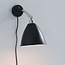 Gubi BL7 Wandlamp chroom/zwart productafbeelding