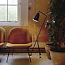 Gubi Gräshoppa Floor Lamp black application picture