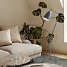 Gubi Gräshoppa Floor Lamp blue-grey application picture