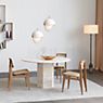 Gubi Multi-Lite Pendant Light brass/white - ø22,5 cm application picture