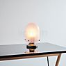 Gubi Seine Lampada da tavolo ottone/corallo
