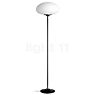 Gubi Stemlite Floor Lamp calendered/black-chrome - 150 cm