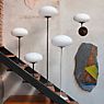 Gubi Stemlite Table Lamp calendered/black-chrome - 70 cm