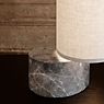 Gubi Unbound Lampada da tavolo LED bianco crema/grigio