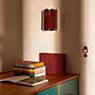 HAY Arcs Wall Light red - with plug application picture