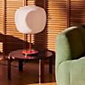 HAY Common Table Lamp steel black/stone black - peach application picture