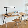 HAY Fifty-Fifty Mini Desk Lamp LED black application picture