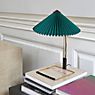 HAY Matin S Lampe de table LED vert - produit en situation