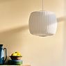 HAY Nelson Roll Bubble Pendant white application picture