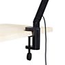 HAY PC Double Arm Table Lamp with Clamp LED grey