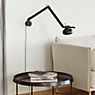 HAY PC Double Arm Wandlamp LED soft black productafbeelding