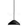 HAY Pao Steel, lámpara de suspensión negro brillo - ø23 cm