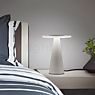 Helestra Bax Table Lamp LED white matt application picture