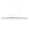 Helestra Bora Pendant LED nickel/white - 120 cm , discontinued product