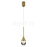 Helestra Deep Hanglamp LED 1-licht goud mat