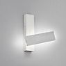 Helestra Dex Wandleuchte LED Aluminium/weiß