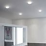 Helestra Iva recessed Ceiling Light LED white application picture