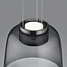 Helestra Oda Hanglamp LED zwartchroom - met glas