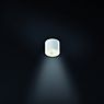 Helestra Oso, lámpara de techo LED blanco mate - circular