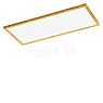 Helestra Rack Ceiling Light LED gold leaf - rectangular