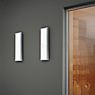 Helestra Scala Wall Light LED stainless steel - 32 x 32 cm application picture