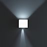 Helestra Siri Væglampe LED hvid mat - kubus - 10 cm