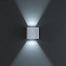 Helestra Siri Væglampe LED sort mat - kubus - 10 cm