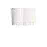 Helestra Siri Wandlamp wit mat - up&downlight - diffuus , uitloopartikelen