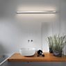 Helestra Slate, lámpara de pared LED 120 cm - negro - ejemplo de uso previsto