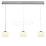 Hell Abby Pendant Light LED 3 lamps aluminium matt