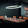 Hell Delta Pendant Light LED round aluminium anodised application picture