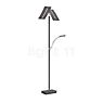 Hell Dual Floor Lamp LED bronze - with reading light