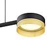 Hell Mesh Hanglamp LED 3-lichts zwart/goud