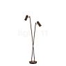 Hell Polo Gulvlampe 2-flammer taupe - 130 cm