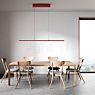 Hell Queens Pendant Light LED red - 120 cm application picture