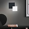 Hell Tilda Wall Light LED angular - 2 lamps black/white application picture