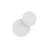 Hell Tilda Wall Light LED round - 2 lamps white