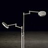 Holtkötter Plano Twin Lampadaire LED platine