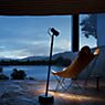 IP44.DE Piek Lettura Lampadaire LED marron - Bluetooth - produit en situation