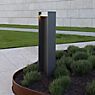 IP44.DE Slat Bollard Light LED black application picture