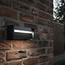 IP44.DE Slat, lámpara de pared y techo LED negro , Venta de almacén, nuevo, embalaje original - ejemplo de uso previsto