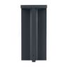 IP44.de Mir X Pedestal Light LED anthracite - 30 cm , discontinued product - The clear edges dominate the functional design of this bollard light.