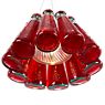 Ingo Maurer Campari Light 155 rojo - Con botellas de Campari originales, la Campari Light envuelve la bombilla para dar un efecto mágico a la luz.