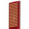 Ingo Maurer My New Flame USB Version rosso - Su entrambi i lati superiori della lampada da tavolo si trovano in totale 128 LED a basso consumo energetico.