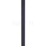 Ingo Maurer Ringelpiez LED black - The telescopic pole is made of high-quality carbon fibre and can be brought into a perpendicular or tilted position.